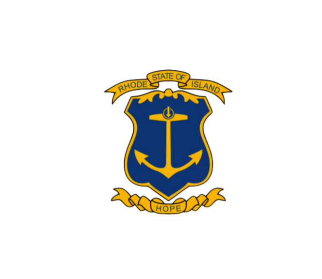 Rhode Island State Seal vinyl sticker